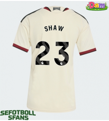 Manchester United Luke Shaw #23 Tredje Tröja Kvinnor 2026-27 Kortärmad